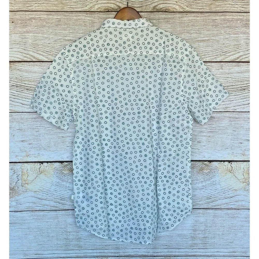 Quiksilver Shirt Mens Size Small Buck Shot Woven Shirt - Short Sleeve New